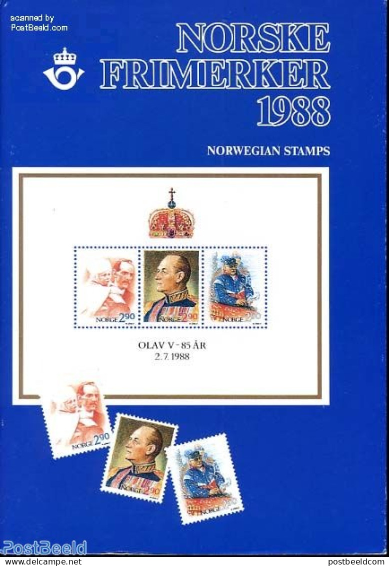 Norway 1988 Official Yearset 1988, Mint NH, Various - Yearsets (by Country) - Nuovi
