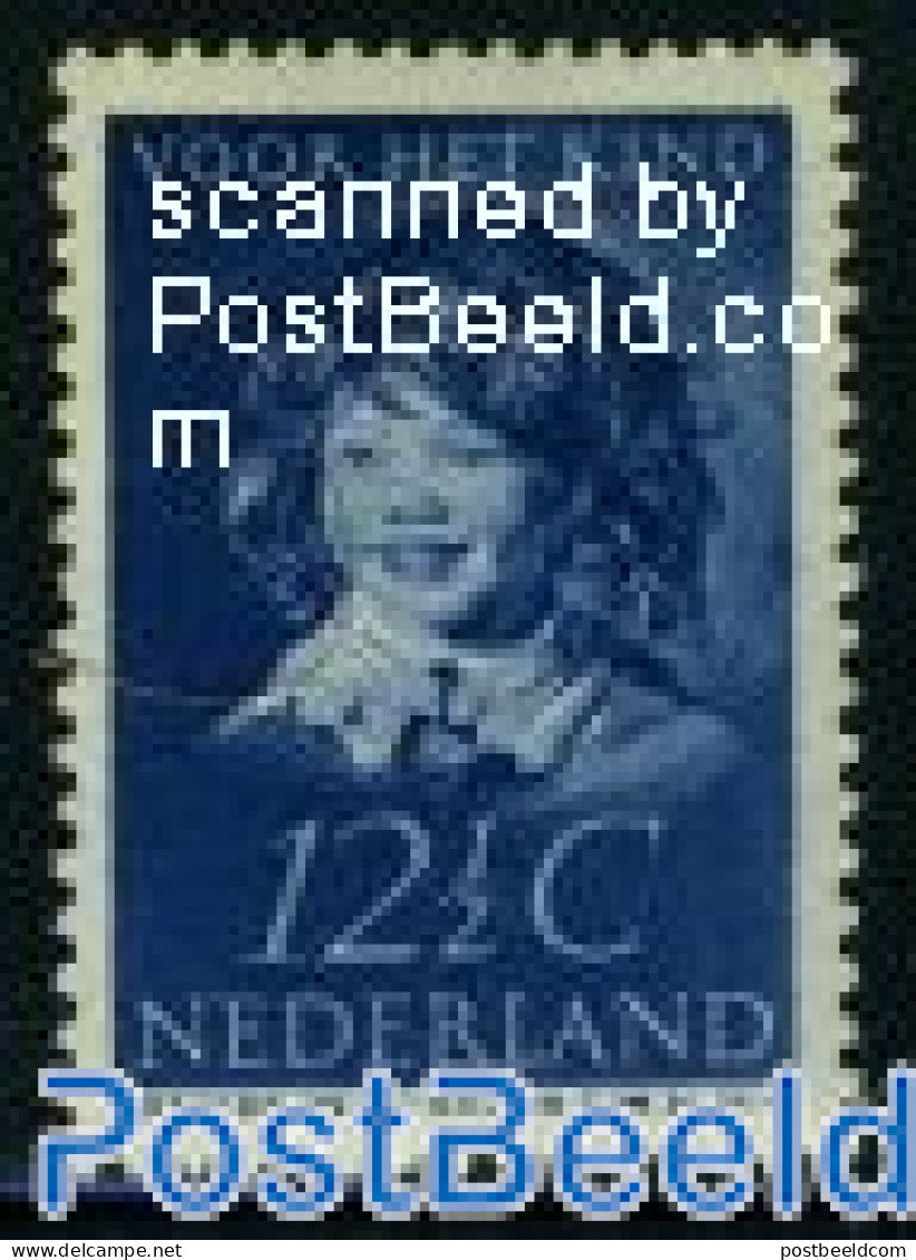 Netherlands 1937 12.5c, Stamp Out Of Set, Unused (hinged), Art - Paintings - Unused Stamps