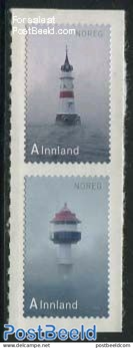 Norway 2012 Lighthouses 2v S-a, Mint NH, Various - Lighthouses & Safety At Sea - Ongebruikt