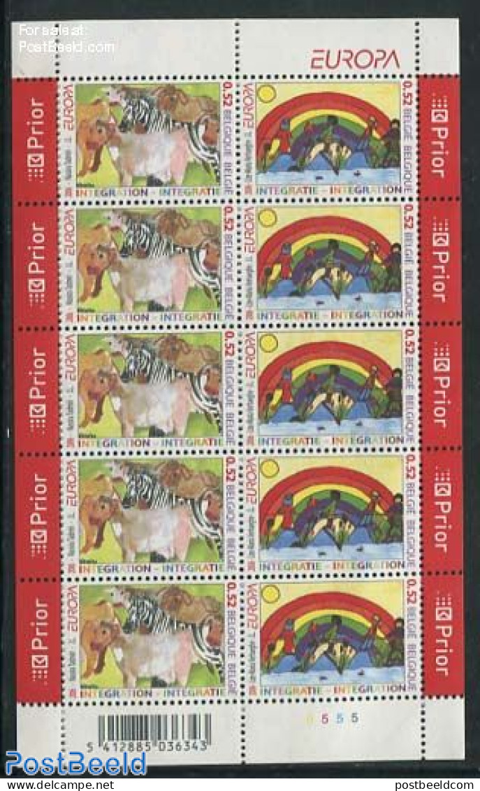 Belgium 2006 Europa, Integration M/s, Mint NH, History - Europa (cept) - Unused Stamps