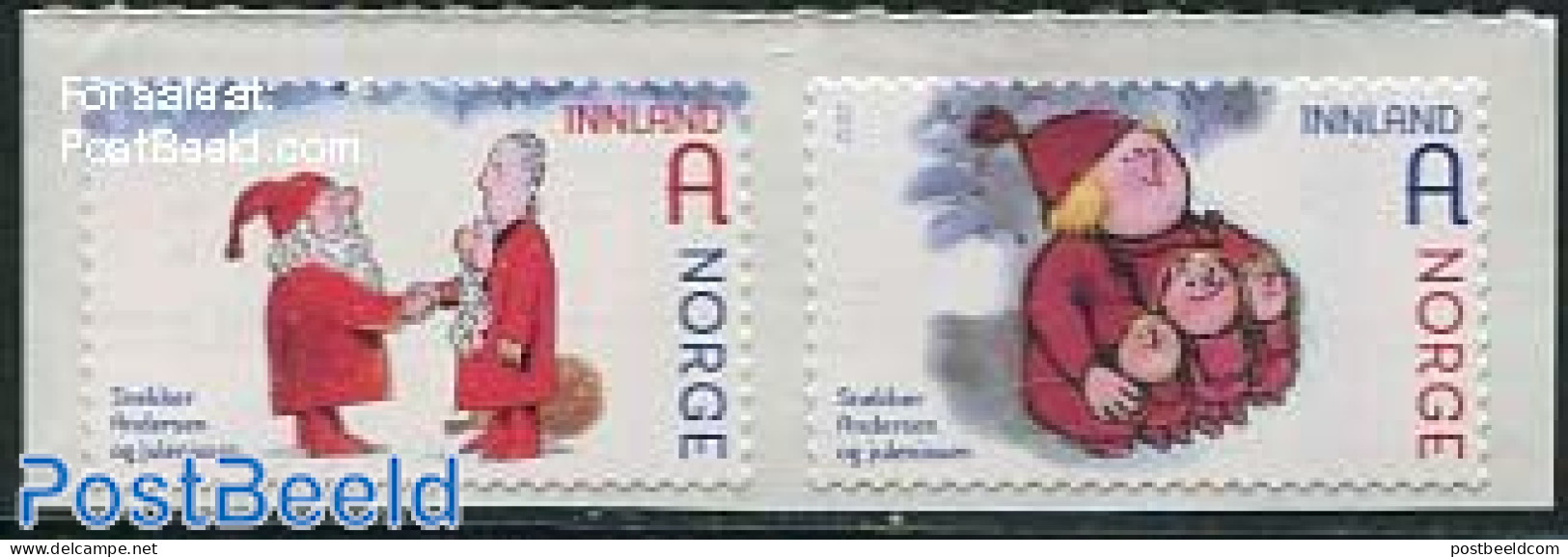 Norway 2012 Christmas 2v S-a, Mint NH, Religion - Christmas - Neufs