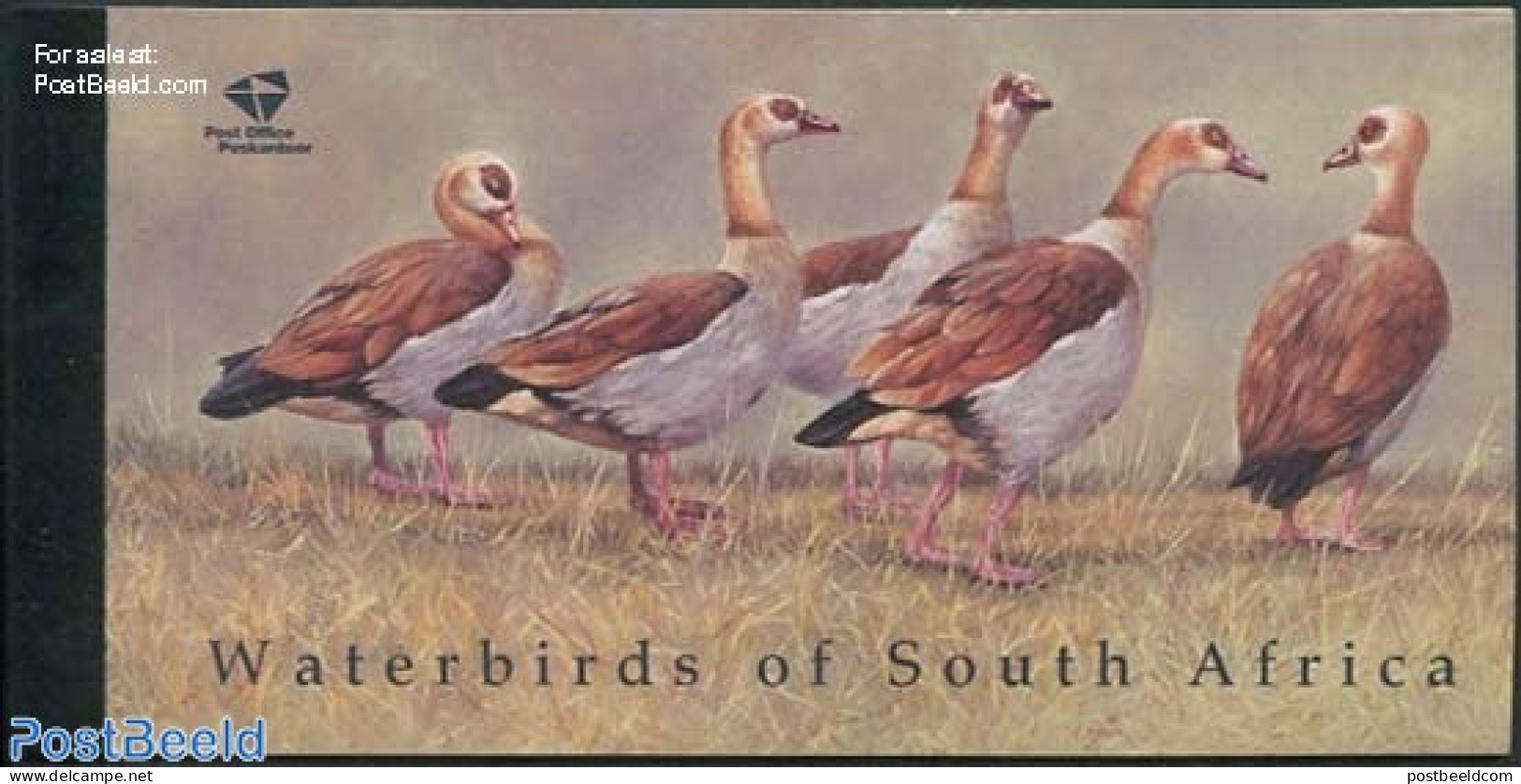 South Africa 1997 Waterbirds Booklet, Mint NH, Nature - Birds - Stamp Booklets - Geese - Neufs