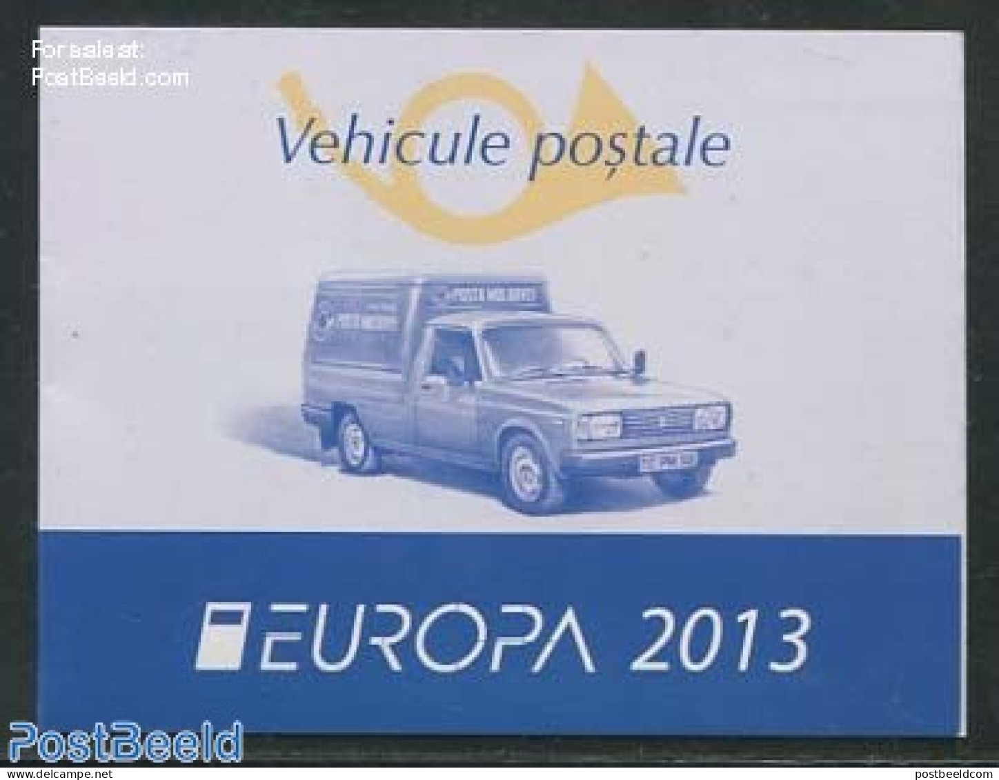 Moldova 2013 Europa, Postal Transport Booklet, Mint NH, History - Nature - Transport - Europa (cept) - Horses - Post -.. - Poste