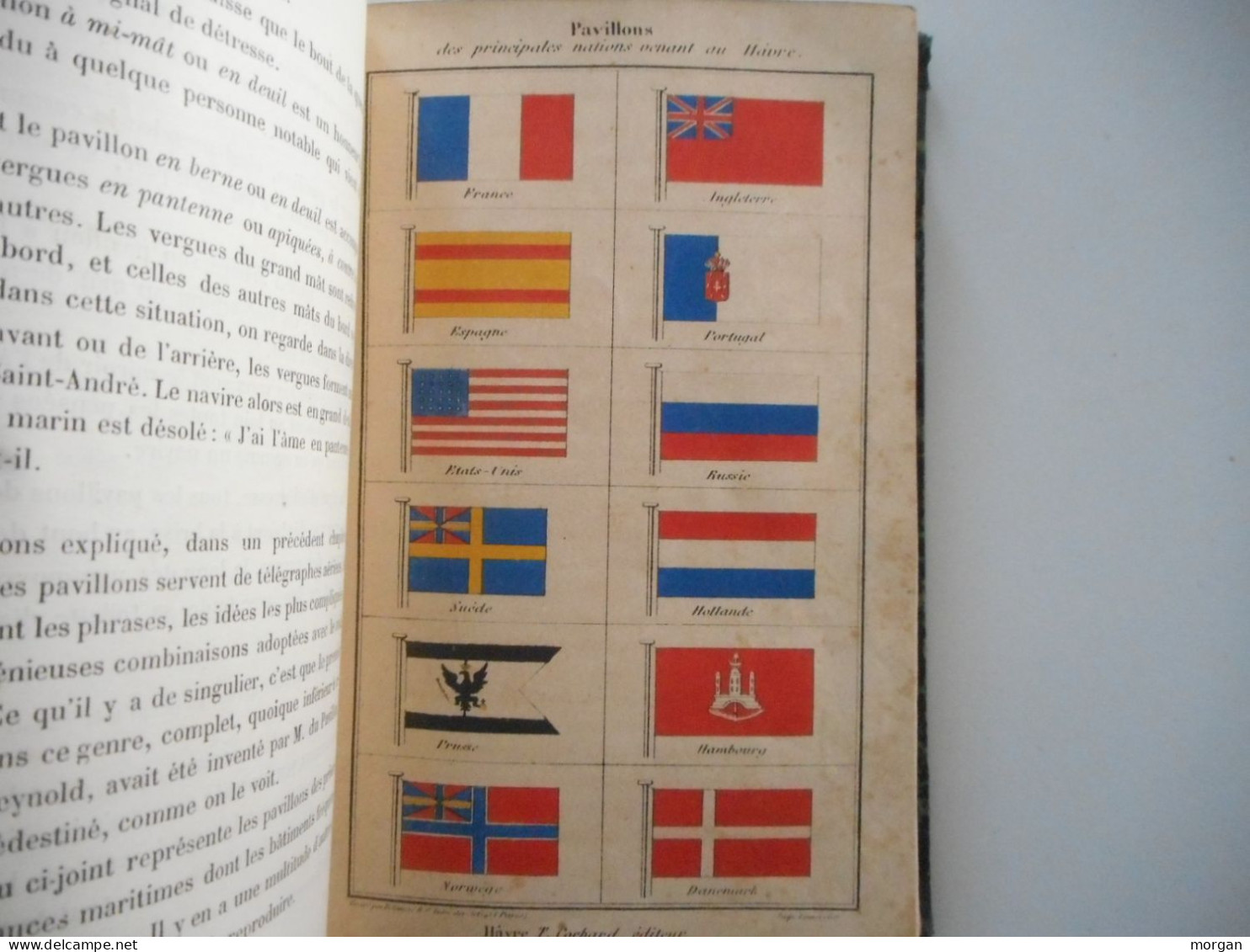 LE HAVRE ET ENVIRONS, Vers 1859, SANTALLIER, PLANCHES COULEUR ET NB, NORMANDIE, SUR LA JETEE - Non Classés