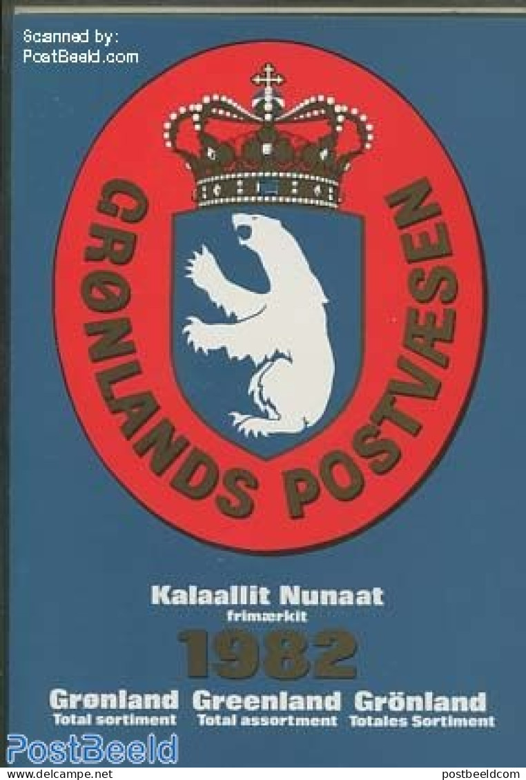 Greenland 1982 Official Yearset 1982, Mint NH, Various - Yearsets (by Country) - Neufs