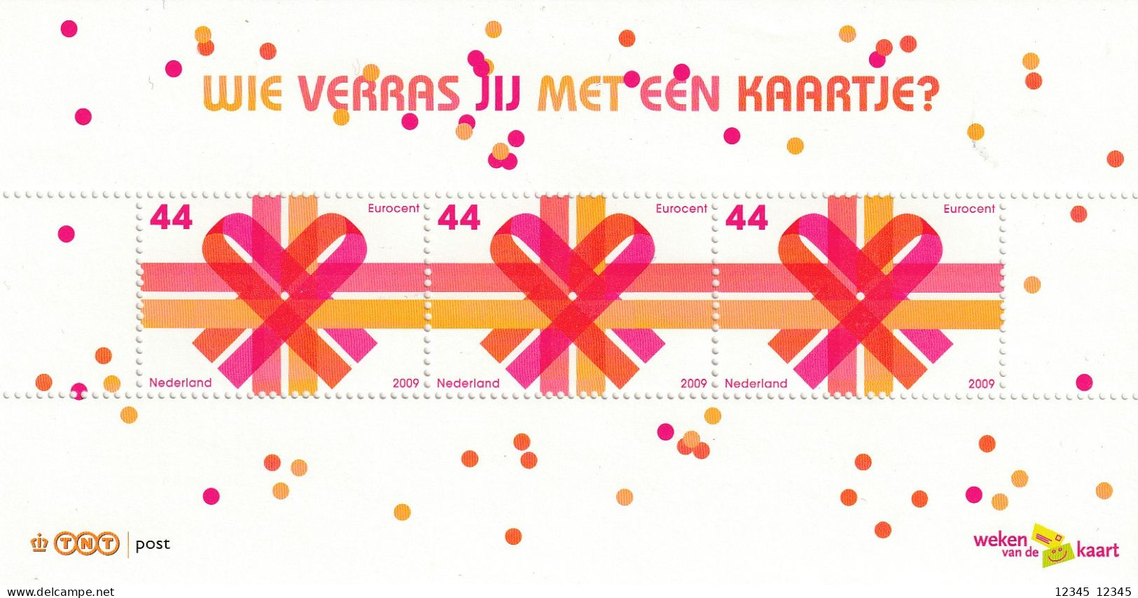 Nederland 2009, Postfris MNH, NVPH V2669, Weeks Of The Postcard - Neufs