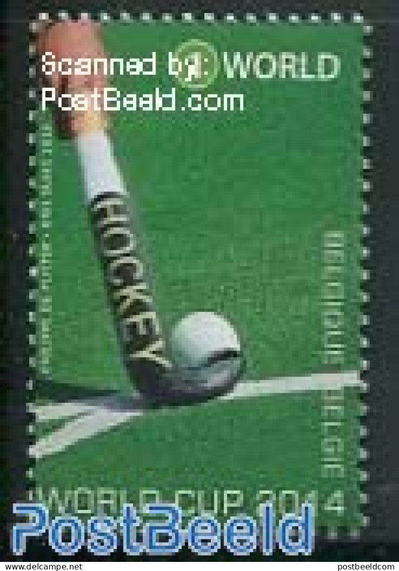 Belgium 2014 Worldcup Hockey 1v, Mint NH, Sport - Hockey - Sport (other And Mixed) - Nuevos