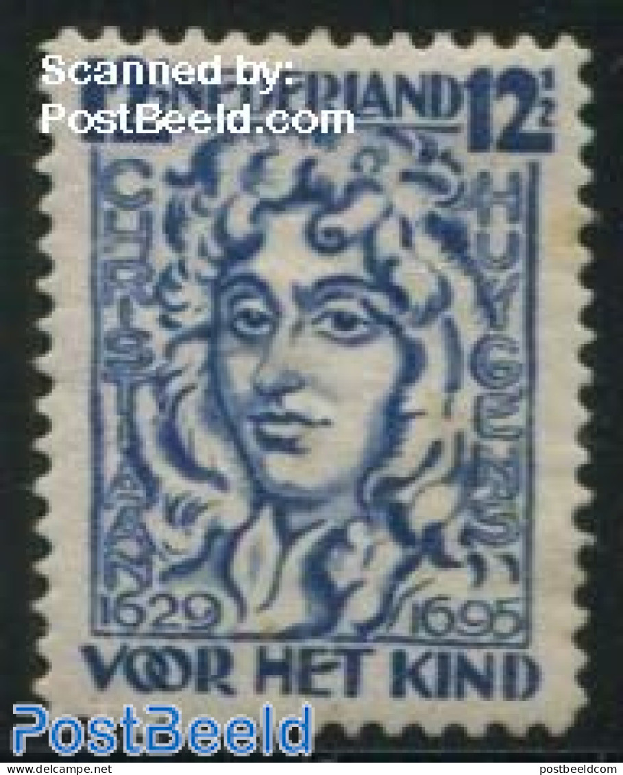 Netherlands 1928 12.5+3.5c, Perf. 12:12.5, Stamp Out Of Set, Mint NH, Science - Astronomy - Nuevos