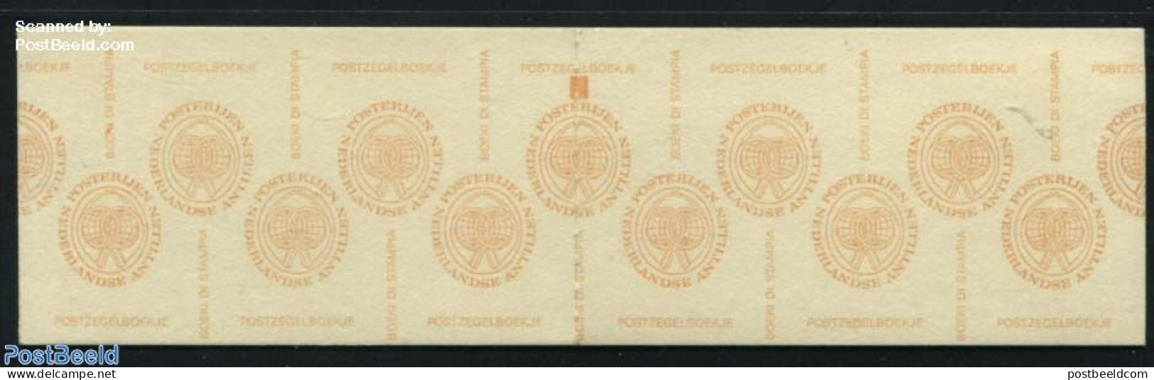 Netherlands Antilles 1980 Coronation Booklet With Counting Block On Cover, Mint NH, History - Kings & Queens (Royalty).. - Königshäuser, Adel