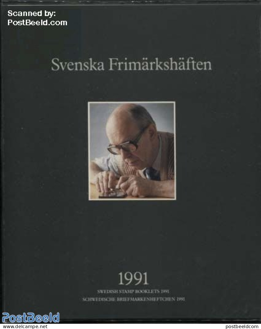 Sweden 1991 Official Booklet Yearset 1991, Mint NH, Various - Stamp Booklets - Yearsets (by Country) - Nuevos