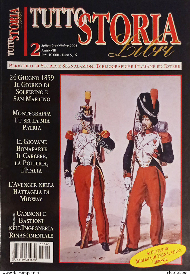 Periodico Storia E Segnalazione Bibliografiche - Tutto Storia Libri N. 2 - 2001 - Sonstige & Ohne Zuordnung