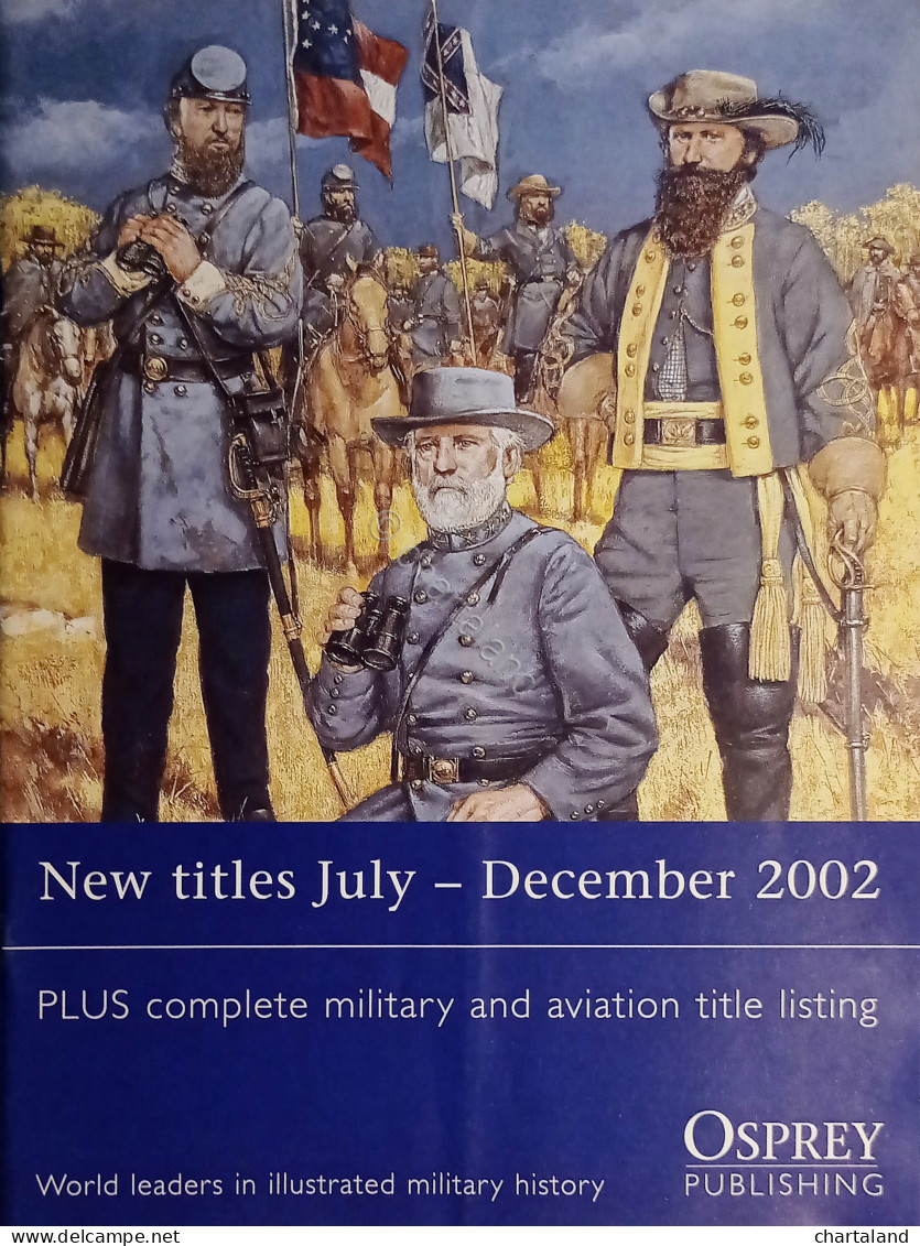 World Leaders In Military History - New Titles July - December 2002 Osprey  - Autres & Non Classés