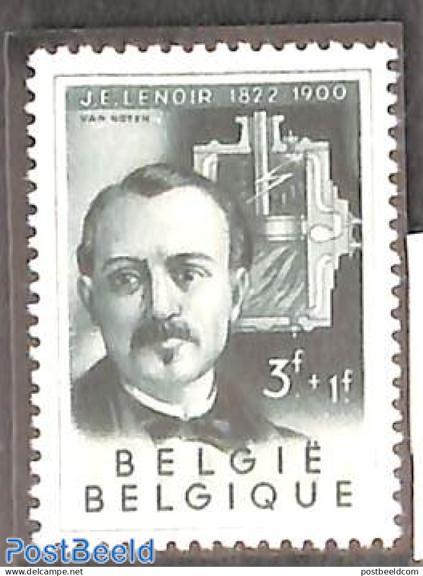 Belgium 1955 3+1f, Stamp Out Of Set, Mint NH, Science - Inventors - Ungebraucht