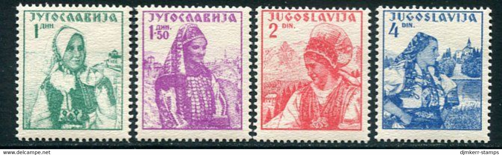 YUGOSLAVIA 1937 Philatelic Exhibition Singles  Ex Block MNH / **. Michel 336-38 - Unused Stamps