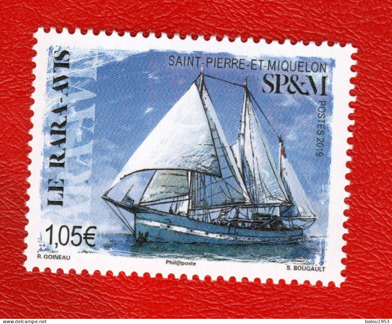 Saint-Pierre-et-Miquelon. Poste 2019. N° 1219. Neuf. Vendu à La Facial. - Ongebruikt