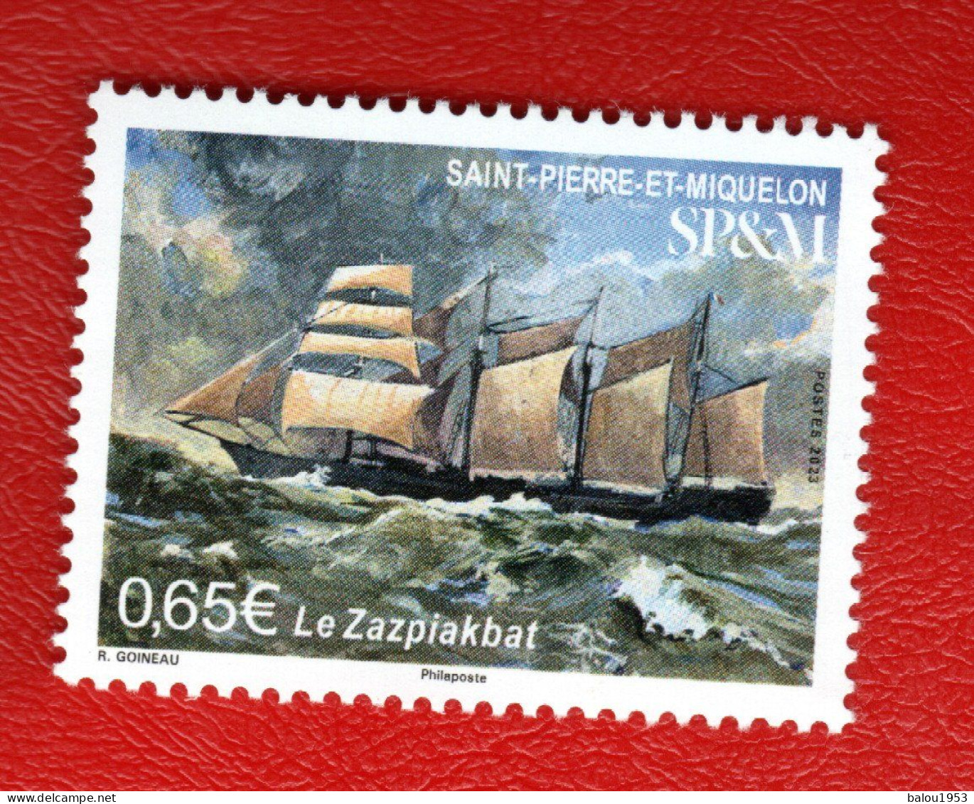 Saint-Pierre-et-Miquelon. Poste 2023. N° 1303. Neuf. Vendu à La Facial. - Unused Stamps