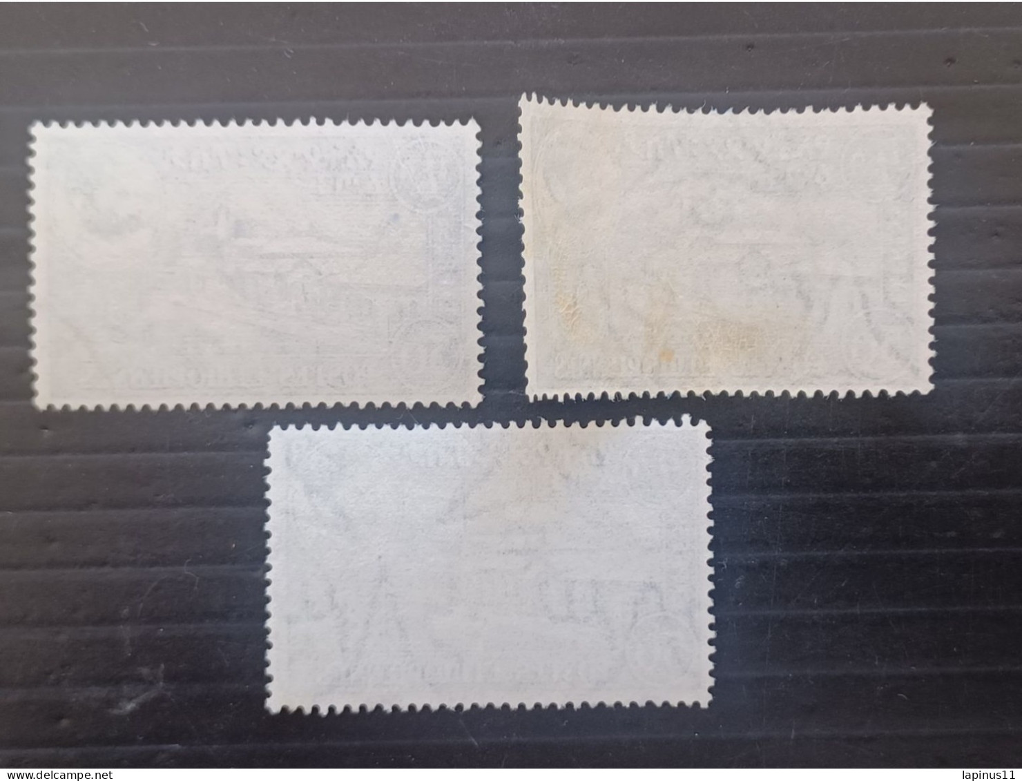 ETIOPIA 1954 EXPRESS STAMPS YVERT N 4 EXCEPTIONAL "A" WATERMARK POSITION ERROR INVERTED - Äthiopien