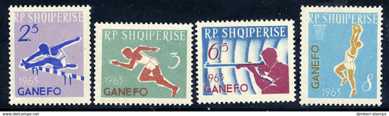 ALBANIA 1964 GANEFO Games Set MNH / **.  Michel 805-08 - Albania