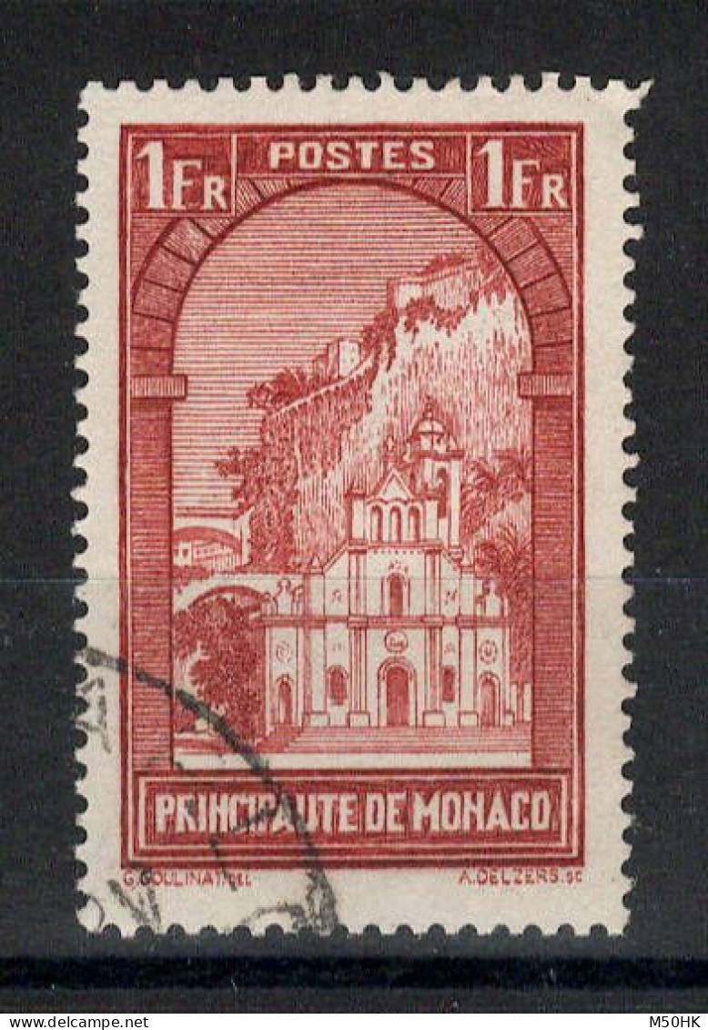 Monaco - YV 126 Oblitere Cote 9,50 Euros - Usados