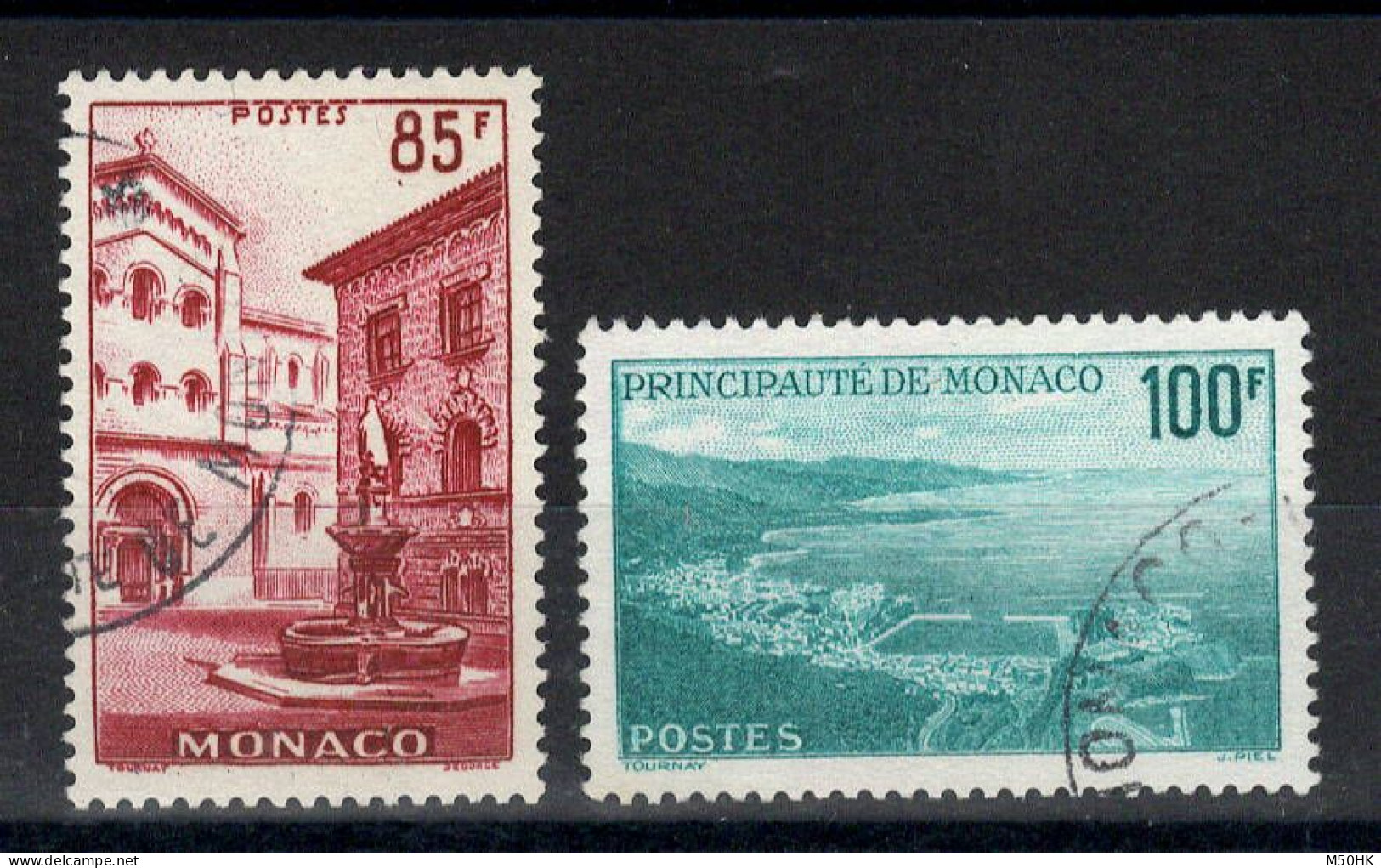 Monaco - YV 508 & 509 Oblitérés , Cote 18,60 Euros - Used Stamps