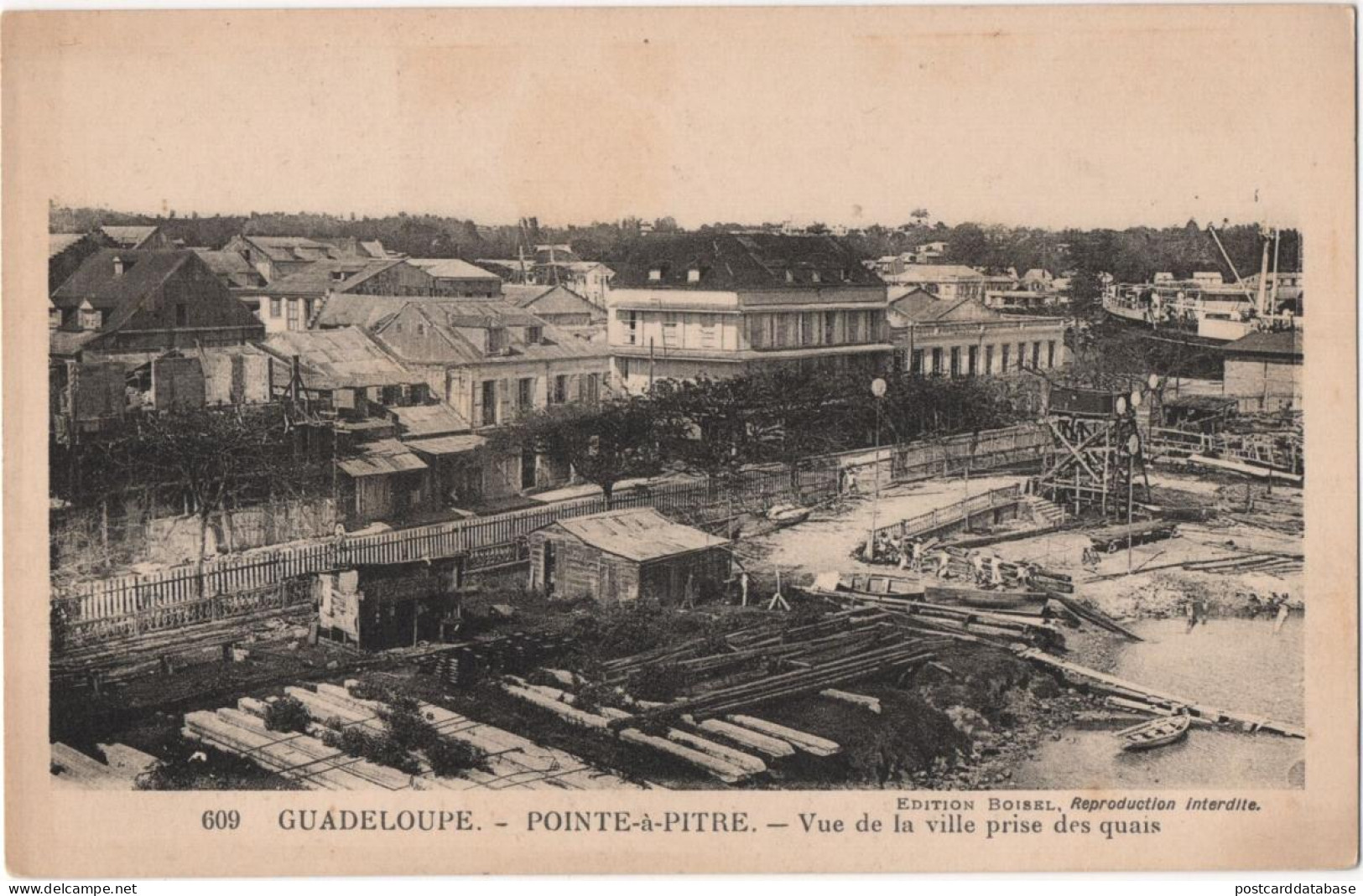 Pointe-à-Pitre - Vue De La Ville Prise Des Quais - Pointe A Pitre