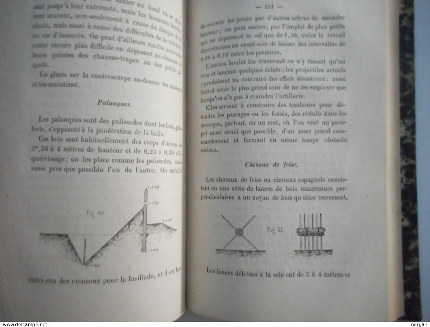 ELEMENTS DE FORTIFICATION PASSAGERE, 1873, I. MAIRE, COMPLET 3 PARTIES, MILITARIA - Unclassified