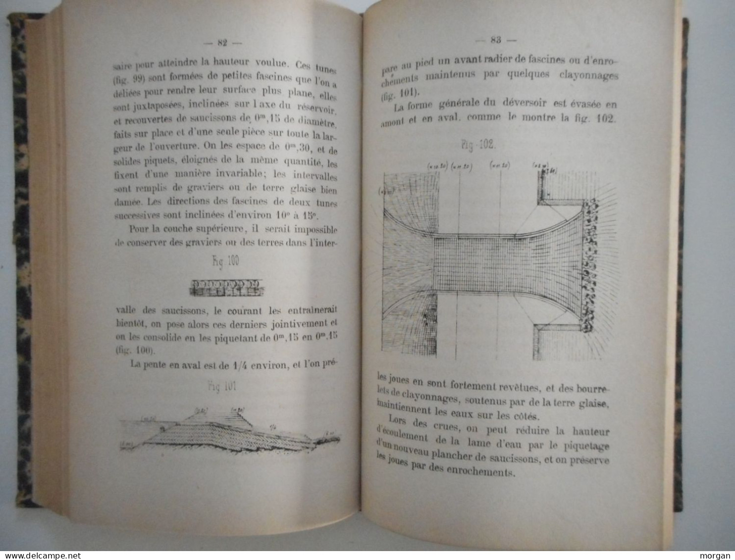 ELEMENTS DE FORTIFICATION PASSAGERE, 1873, I. MAIRE, COMPLET 3 PARTIES, MILITARIA