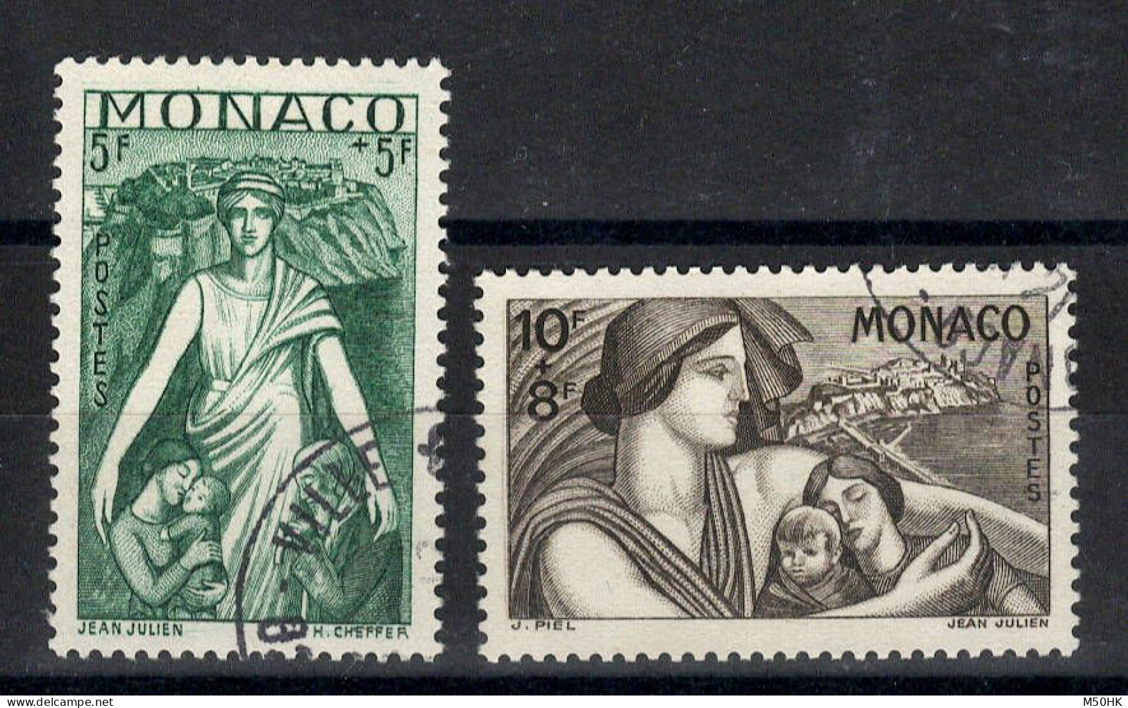Monaco - YV 223 & 224 Oblitérés , Cote 22 Euros - Used Stamps
