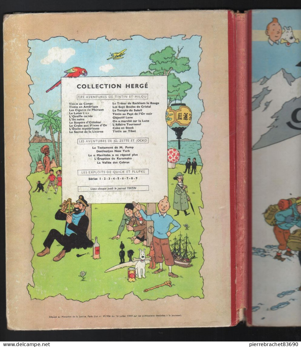 TINTIN AU TIBET. EO 1960 - Hergé