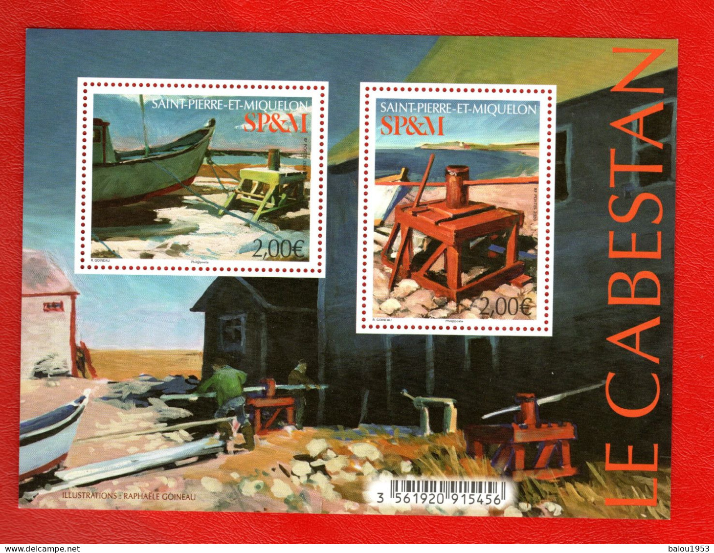 Saint-Pierre-et-Miquelon. Poste 2020. N° F1250. Neuf. Vendu à La Facial. - Unused Stamps