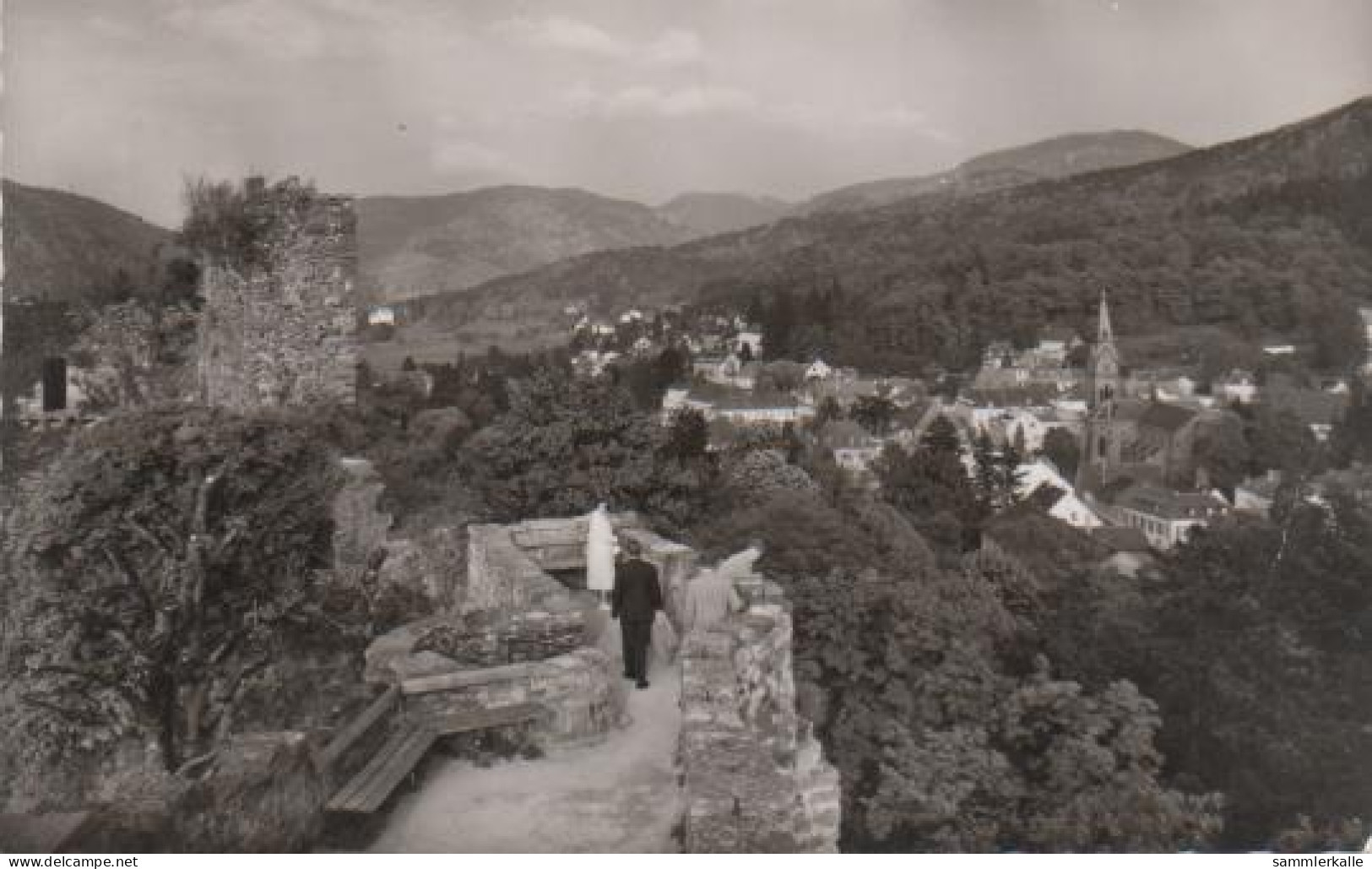 6323 - Badenweiler - Blick V. Burgruine - 1966 - Badenweiler