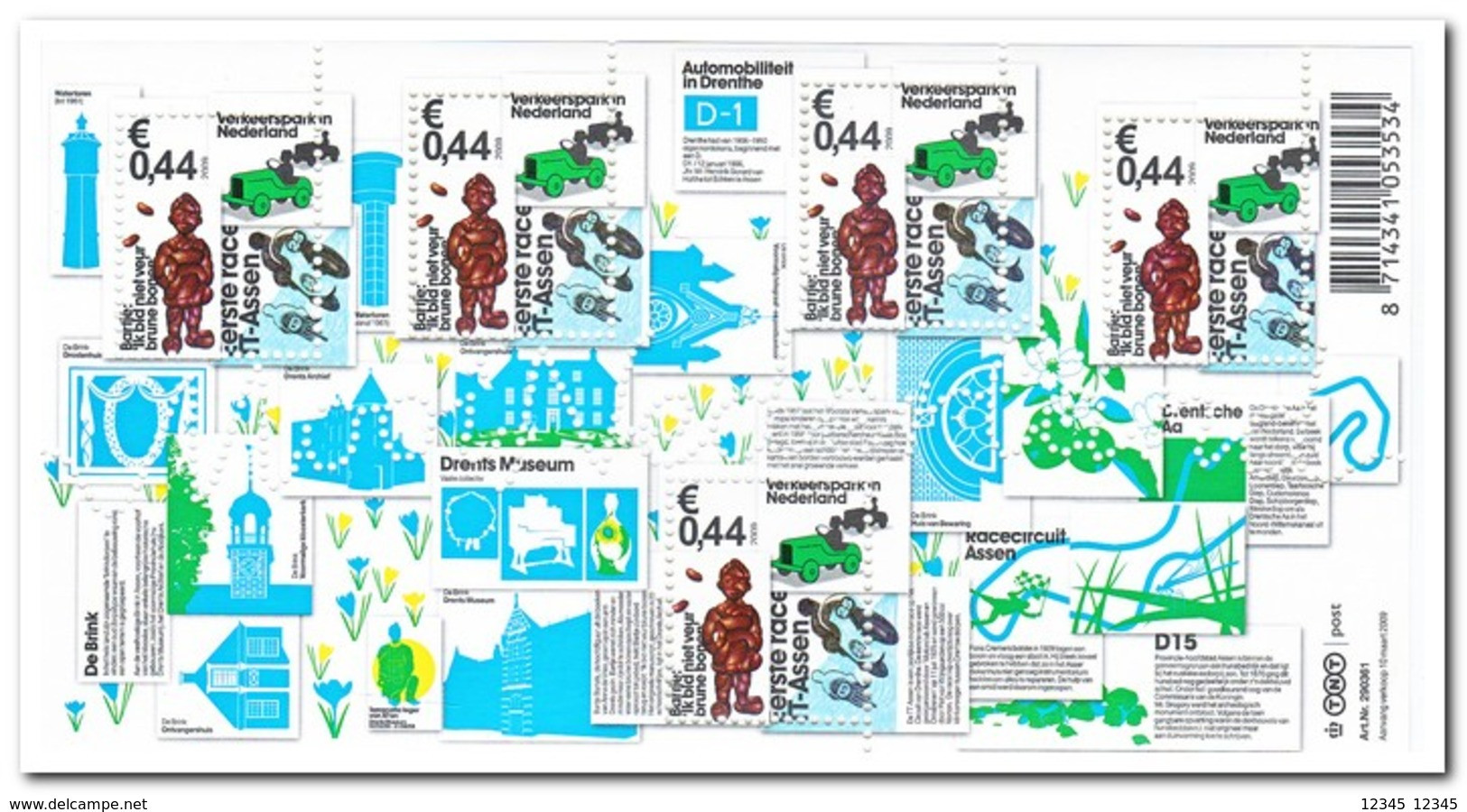 Nederland 2009, Postfris MNH, NVPH 2637, Beautiful Netherland - Unused Stamps