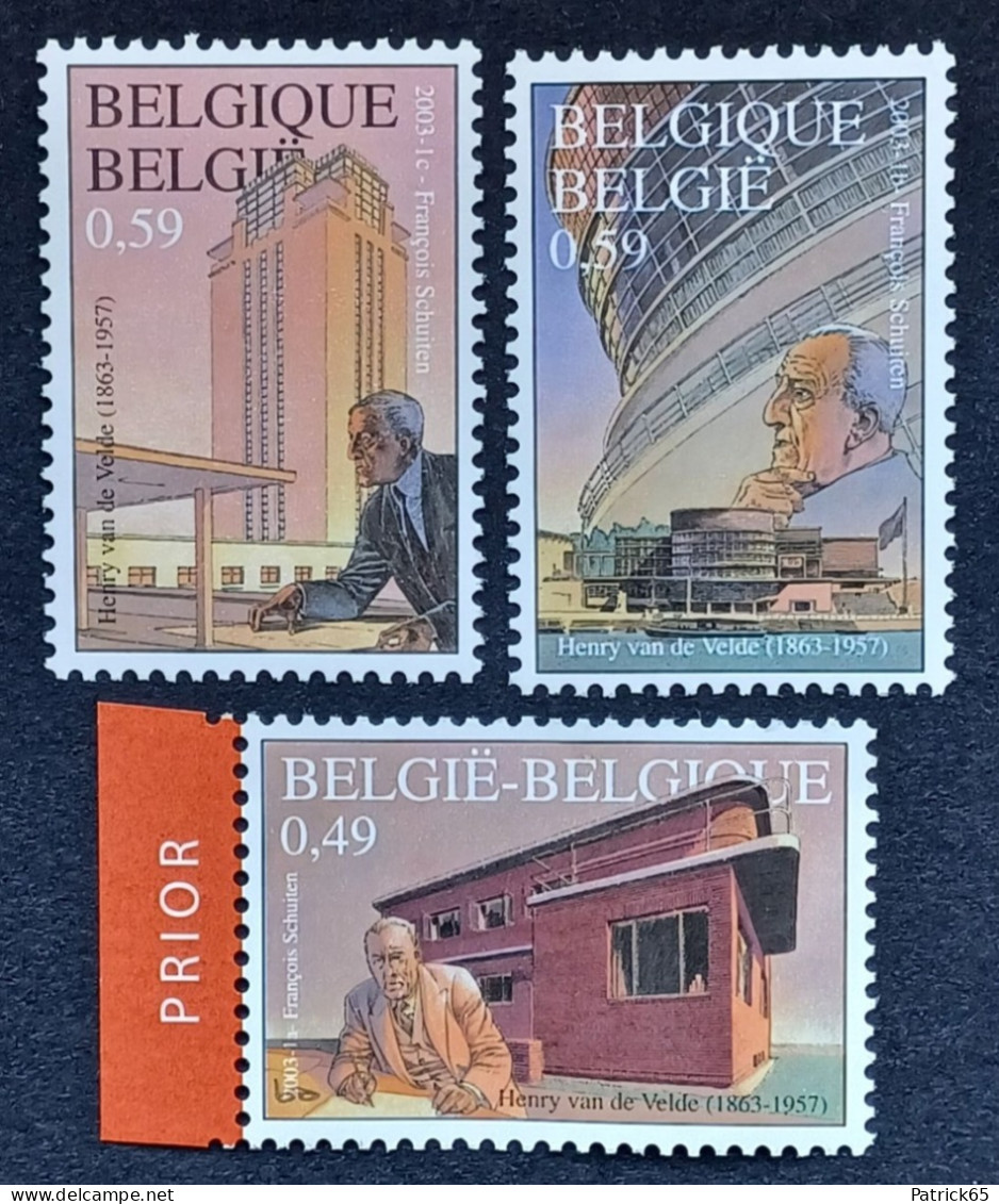 Belgie 2003 Obp.nrs.3146/48  MNH - Postfris - Unused Stamps