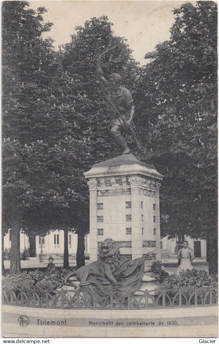 Tirlemont - Monument Des Combattants De 1830 - Tienen