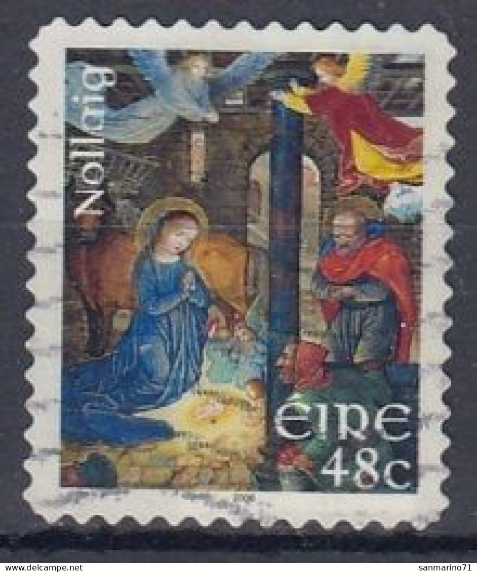 IRELAND 1737,used,falc Hinged,Christmas 2006 - Gebruikt