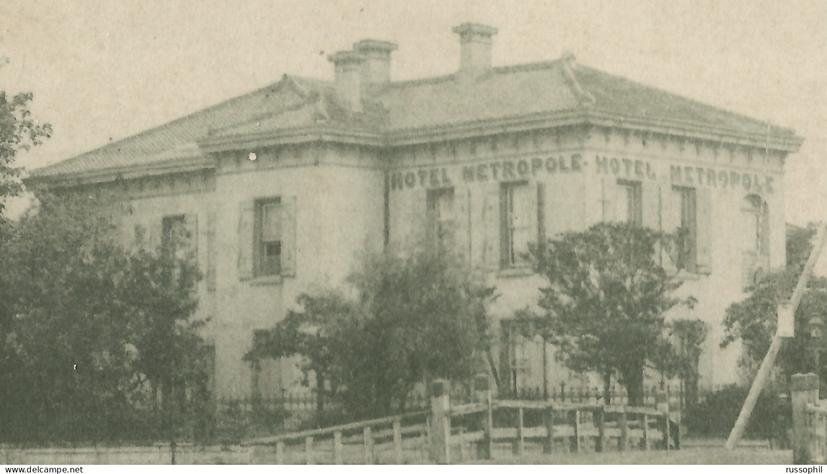 JAPAN  - TOKYO - HOTEL METROPOLE IN TSUKIJI - 1909 - Tokio