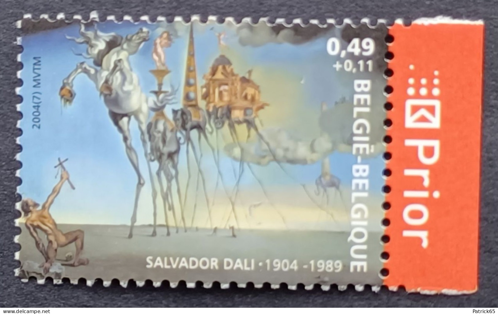 Belgie 2004 Obp.nr.3254 Salvador Dali  MNH - Postfris - Neufs