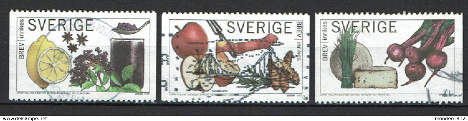Sweden 2005 - Europa, Gastronomie, Gastronomy - Used - Used Stamps