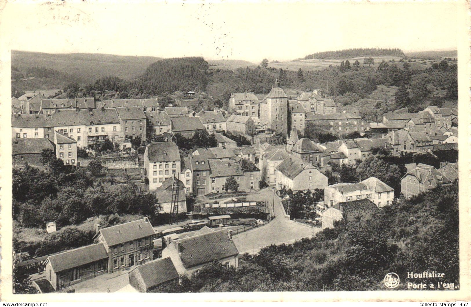 HOUFFALIZE, BASTOGNE, LUXEMBOURG, ARCHITECTURE, BELGIUM, POSTCARD - Bastogne