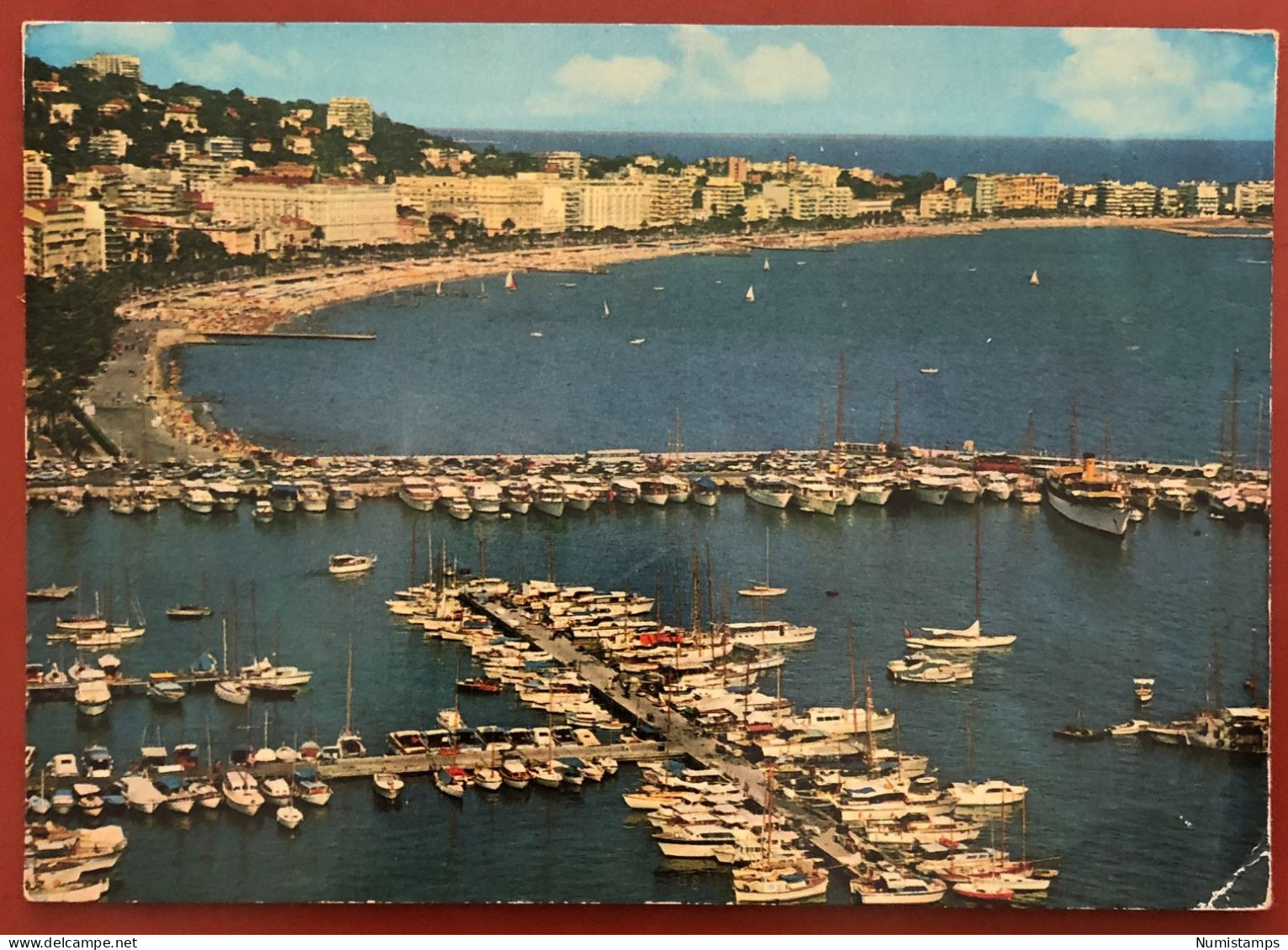 CANNES - LA COTE D'AZUR - Le Port. La Croisette - 1968 (c501) - Provence-Alpes-Côte D'Azur