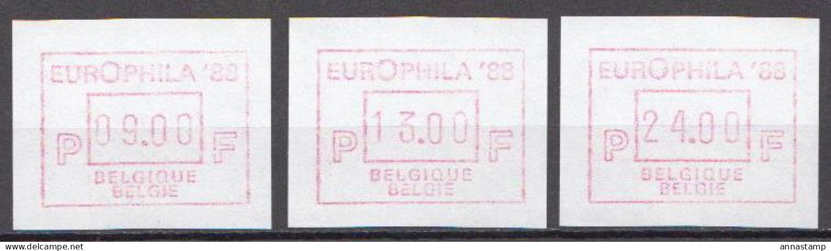 Belgium MNH Stamps - 1980-1999