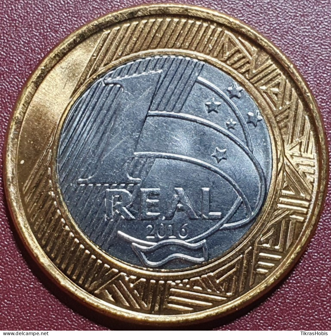 Brazil 1 Real, 2016 RIO Volume KM727 - Brasile