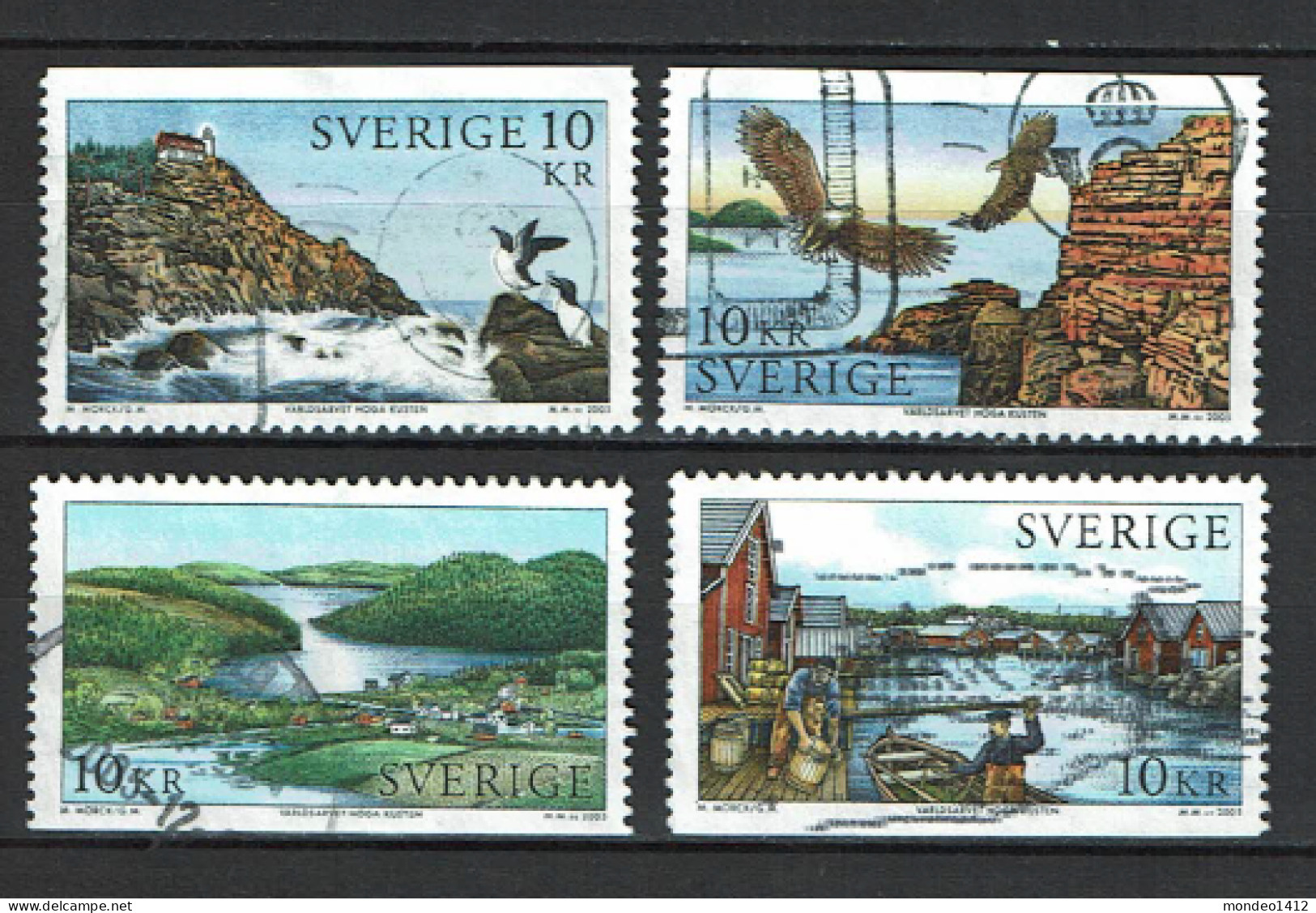 Sweden 2005 - High Coast, Norrland  - Used - Oblitérés