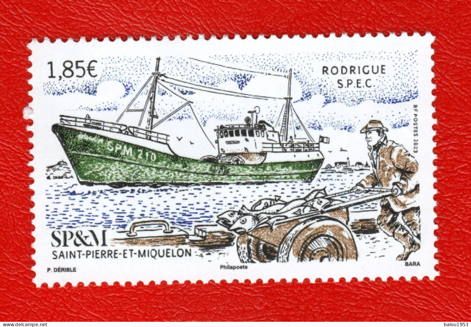 Saint-Pierre-et-Miquelon. Poste 2023. N° 1302. Neuf. Vendu à La Facial. - Unused Stamps