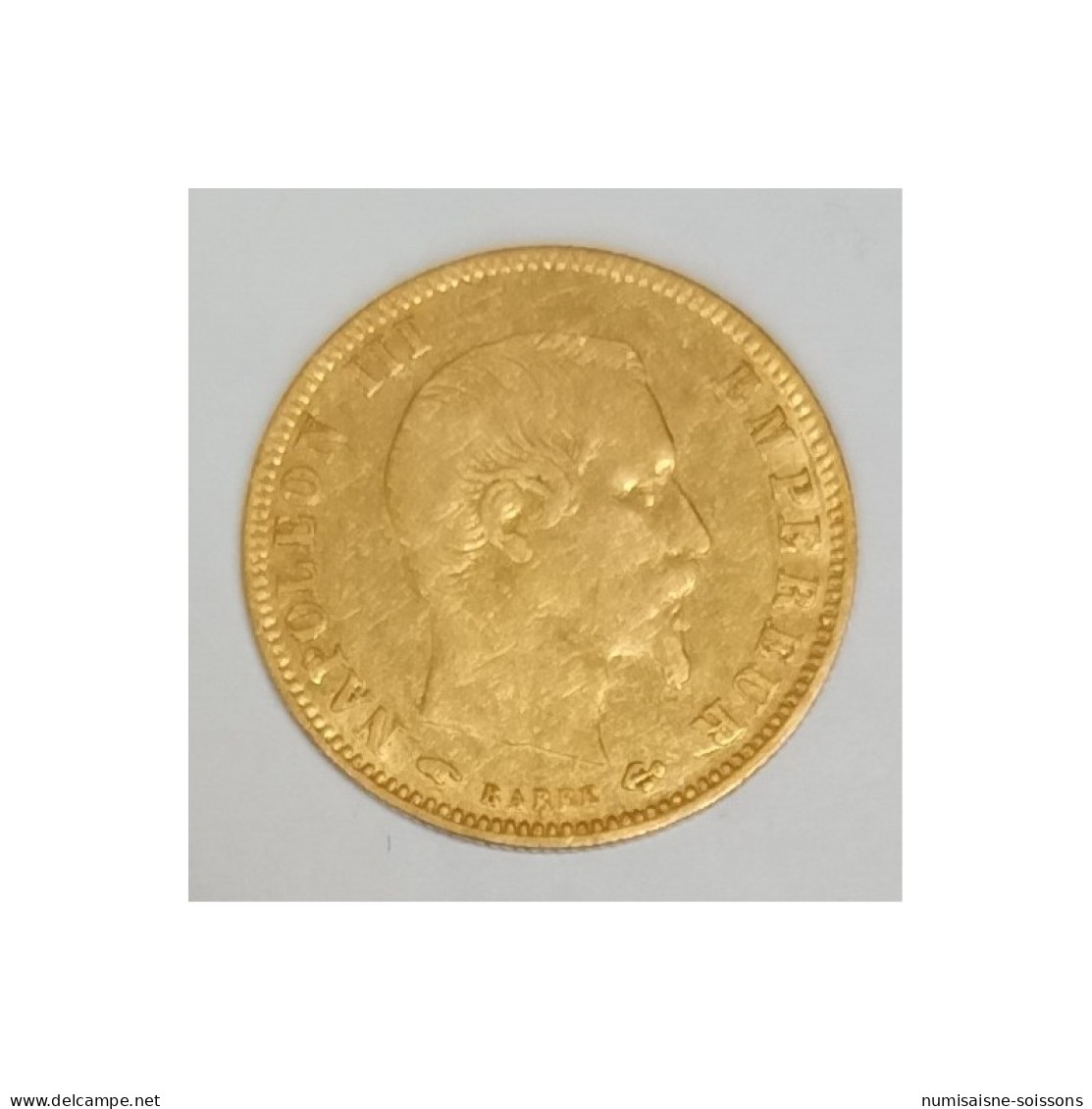 GADOURY 1001 - 5 FRANCS 1856 A - OR - NAPOLEON III - KM 787 - TTB - 5 Francs (gold)