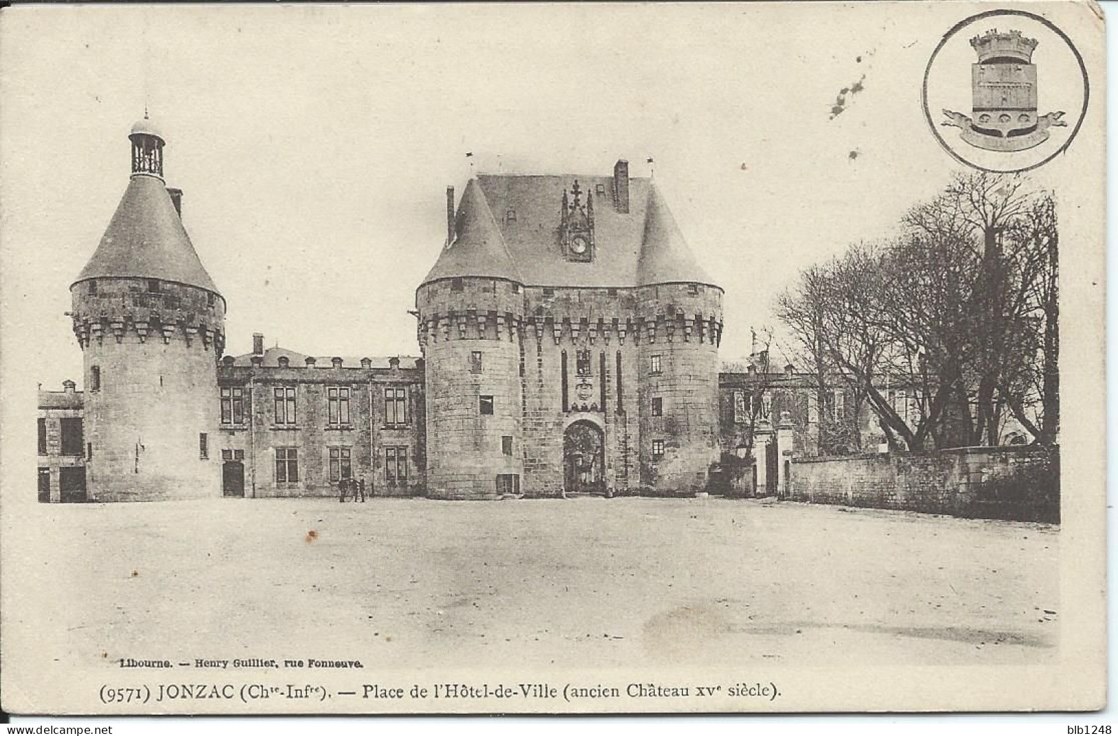 [17] Charente Maritime > Jonzac Place De L'Hotel De Ville - Jonzac