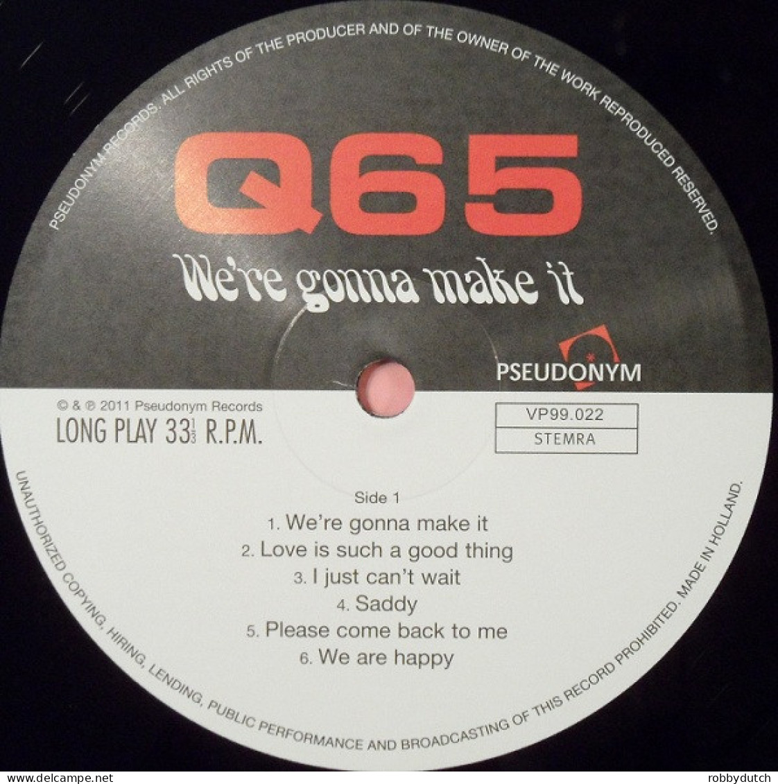 * LP *  Q65 - WE'RE GONNA MAKE IT (Holland 1971 Reissue 2011 NM) - Rock