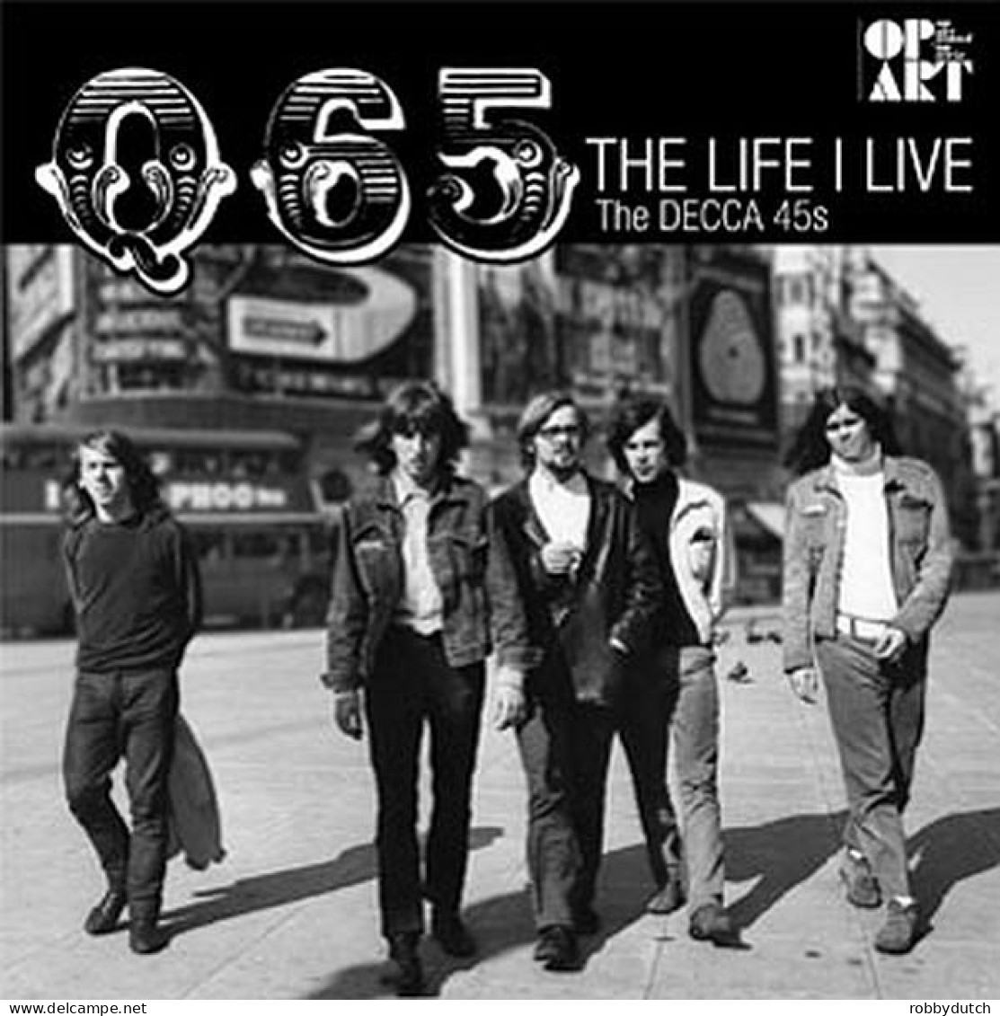 * LP *  Q65 - THE LIFE I LIVE (THE DECCA 45s) (Holland 2012 NM) - Rock