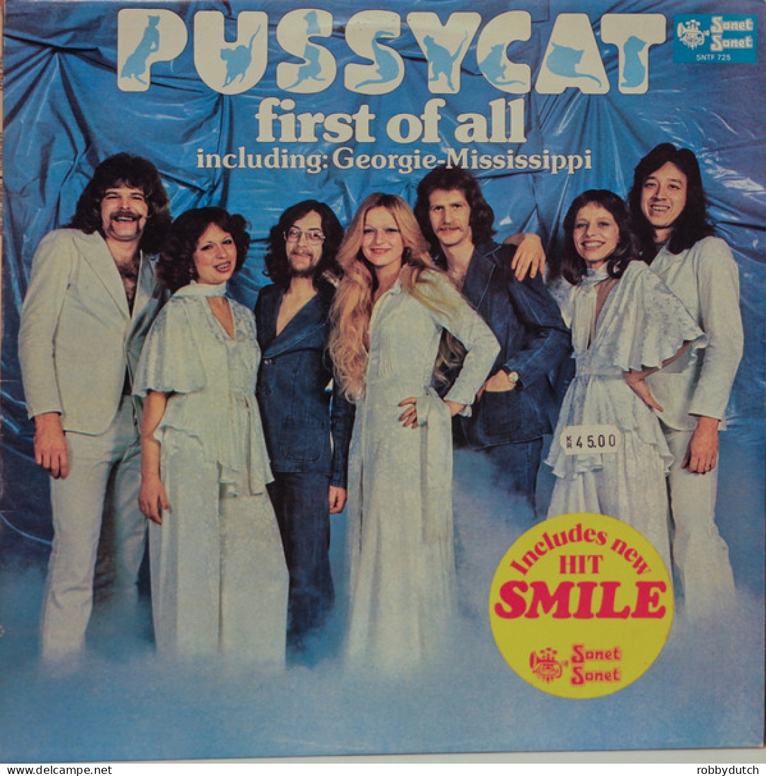 * LP *  PUSSYCAT - FIRST OF ALL (England 1976 EX-) - Disco & Pop