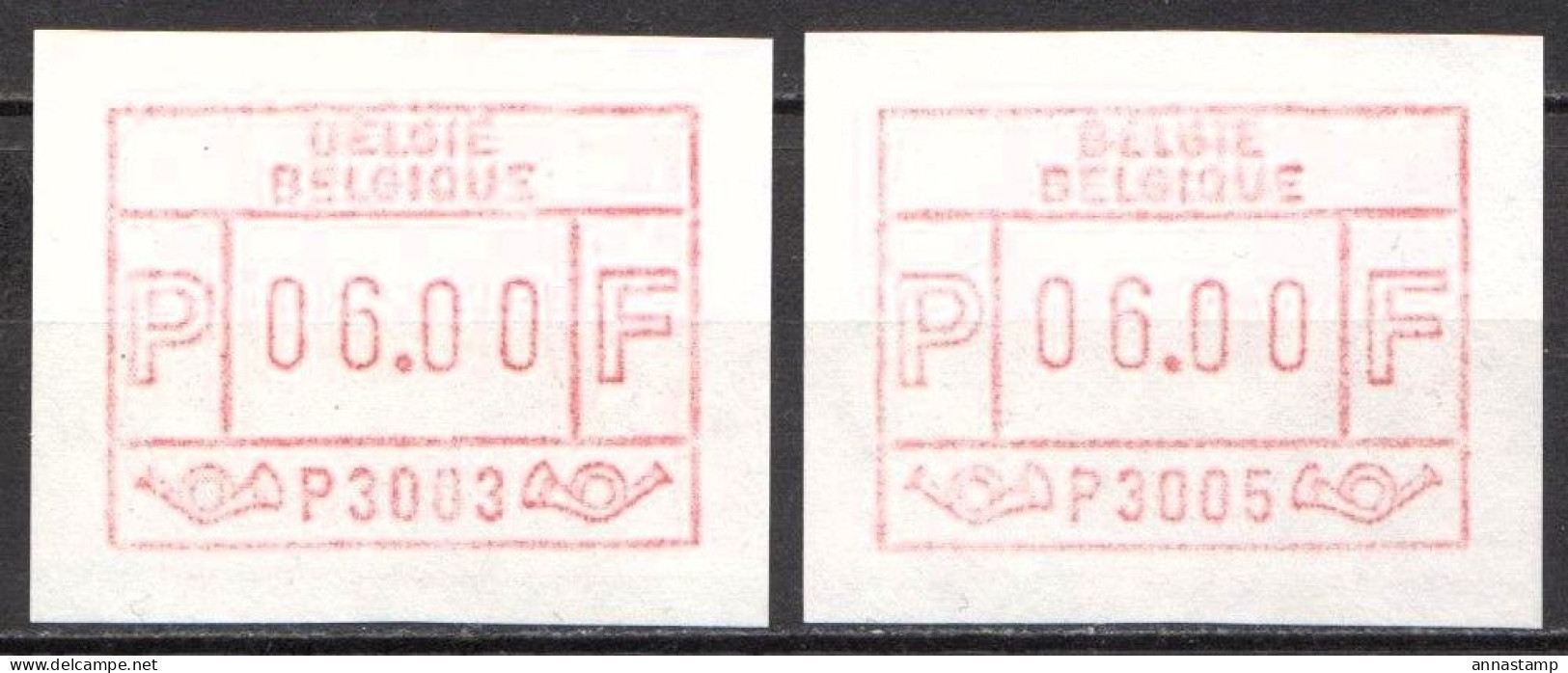 Belgium MNH Stamps - 1980-99